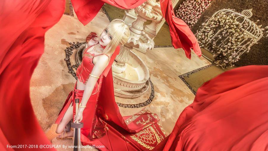 可爱萌妹子Joean-夜夜_尼禄·克劳狄乌斯Cosplay图片(图2)