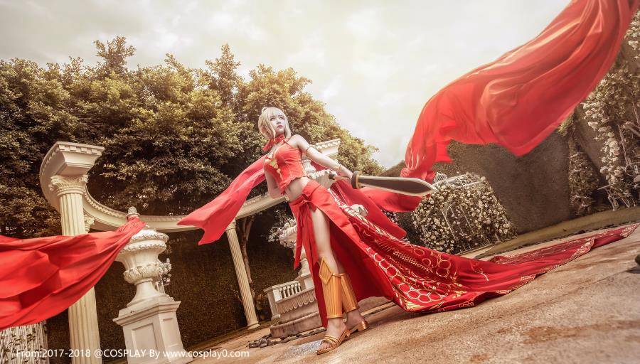 可爱萌妹子Joean-夜夜_尼禄·克劳狄乌斯Cosplay图片(图7)