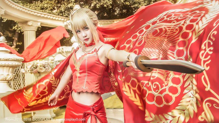 可爱萌妹子Joean-夜夜_尼禄·克劳狄乌斯Cosplay图片(图4)