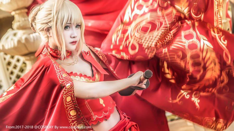可爱萌妹子Joean-夜夜_尼禄·克劳狄乌斯Cosplay图片(图6)
