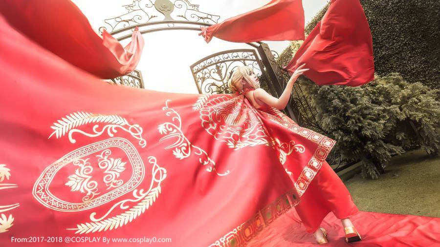 可爱萌妹子Joean-夜夜_尼禄·克劳狄乌斯Cosplay图片(图8)