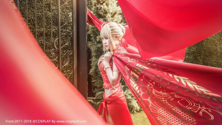 可爱萌妹子Joean-夜夜_尼禄·克劳狄乌斯Cosplay图片(图9)