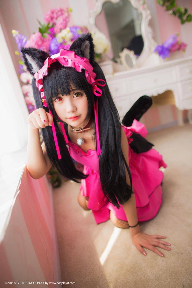 Joean-夜夜_色气满满时崎狂三猫咪Cosplay写真图片(图4)
