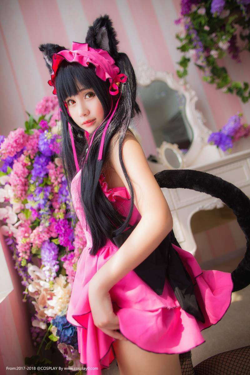 Joean-夜夜_色气满满时崎狂三猫咪Cosplay写真图片(图9)