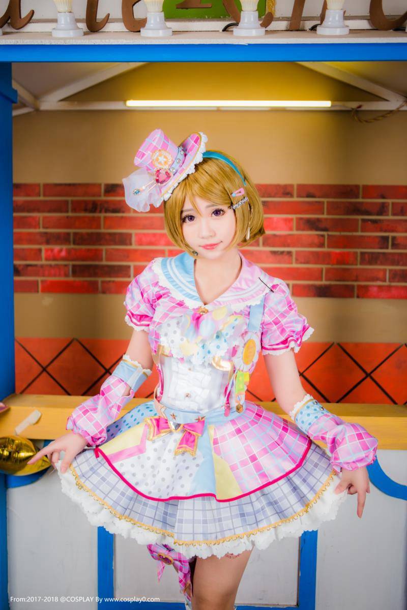 二次元萌妹子Cosplay小泉花阳洋装萝莉图片(图11)