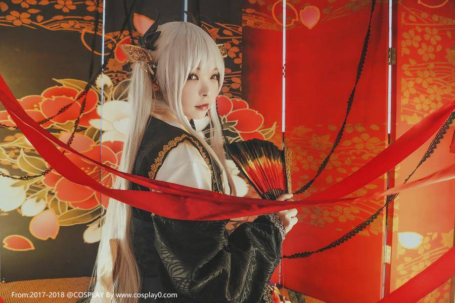 Fate/Grand Order萌妹子和服清姬Cos美女图片(图6)
