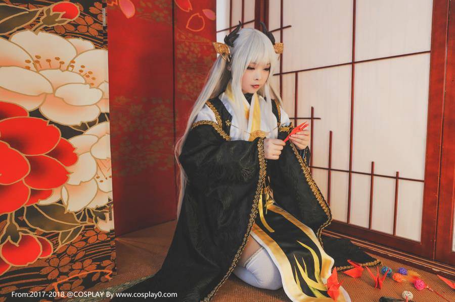 Fate/Grand Order萌妹子和服清姬Cos美女图片(图3)