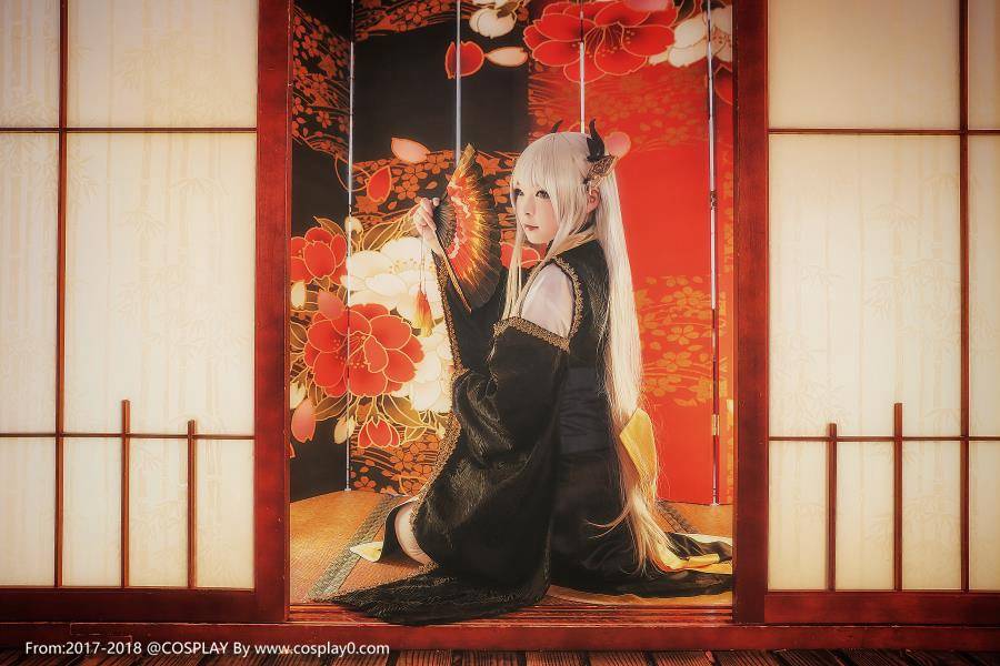 Fate/Grand Order萌妹子和服清姬Cos美女图片(图9)