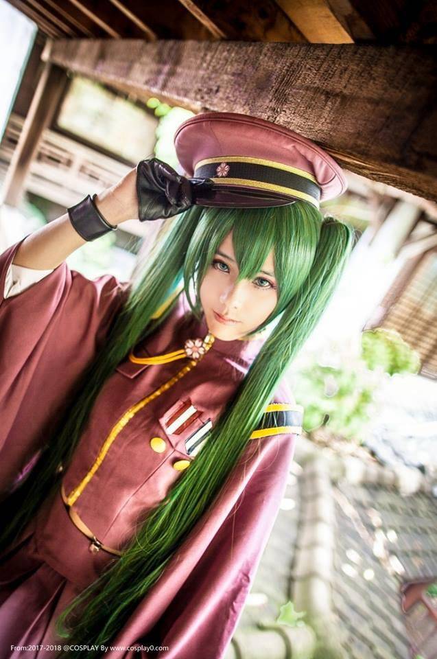 ACG双马尾萝莉小学生初音未来Cosplay美女写真图片(图6)