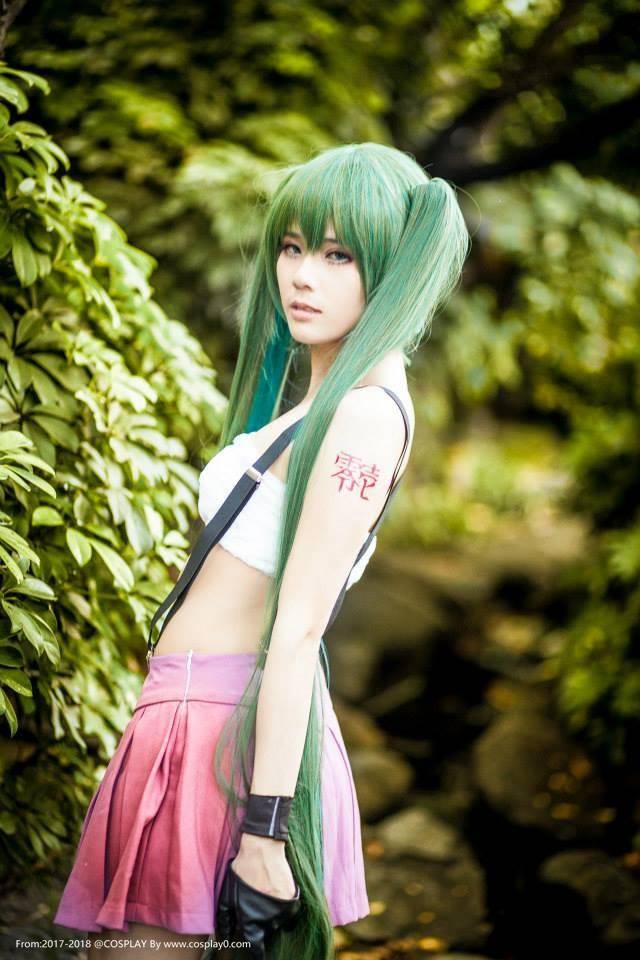 ACG双马尾萝莉小学生初音未来Cosplay美女写真图片(图7)