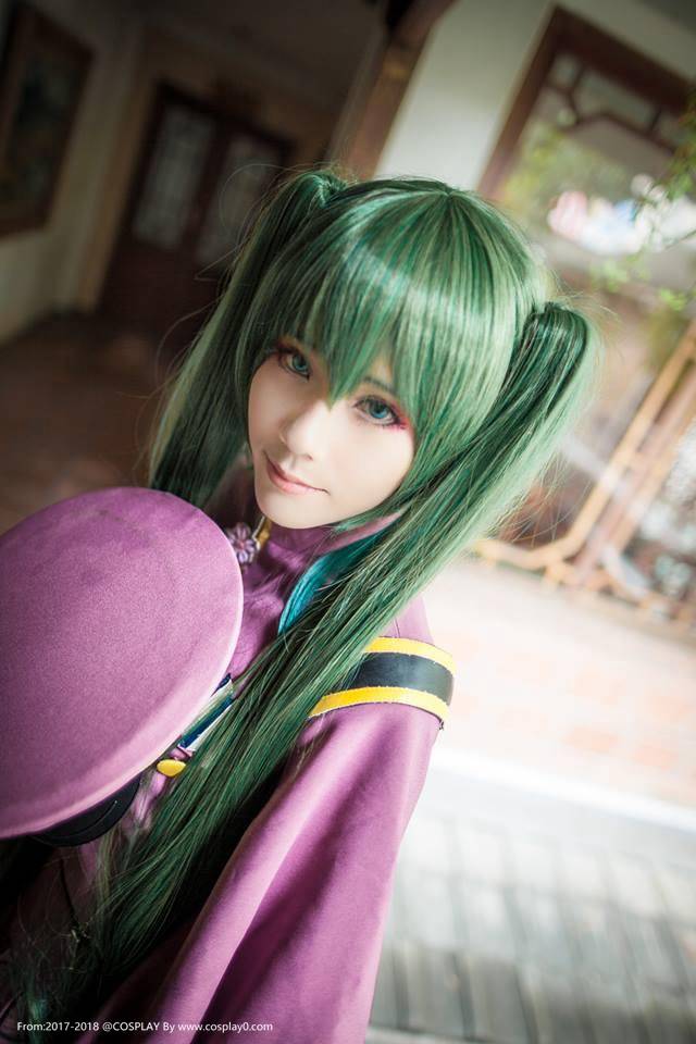 ACG双马尾萝莉小学生初音未来Cosplay美女写真图片(图9)