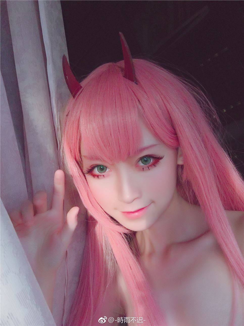 Zero Two Cosplay -时雨不迟-(图2)