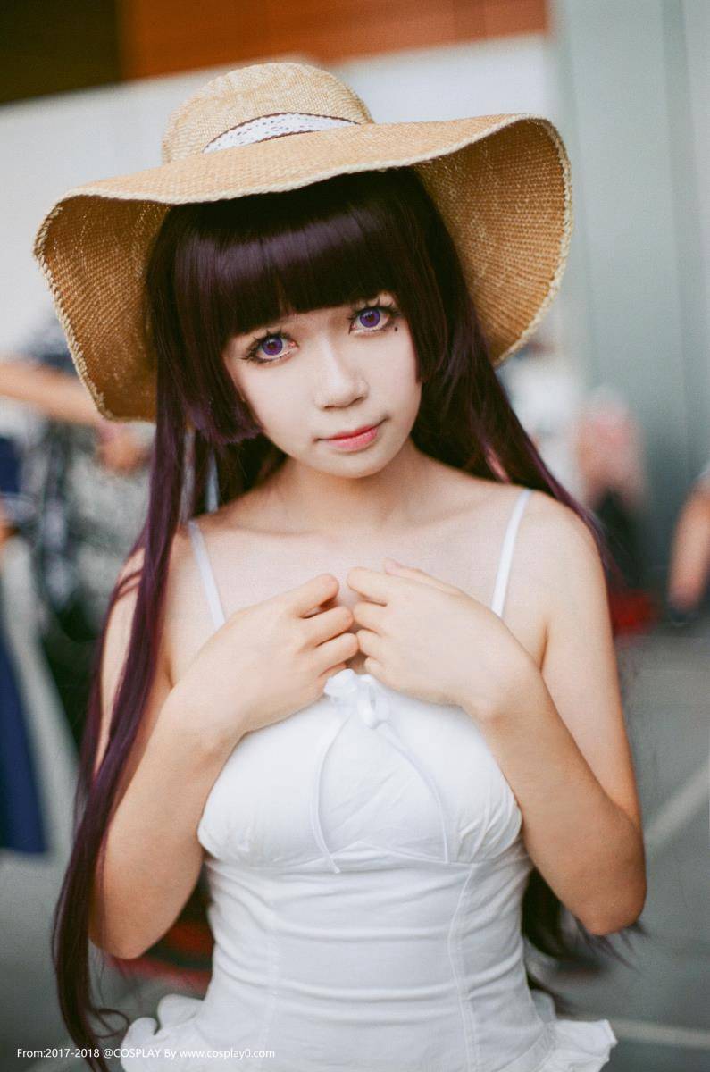 漫展白金x五更琉璃黑猫萝莉连衣裙唯美Cosplay图片(图6)