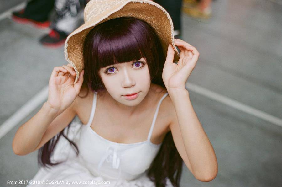 漫展白金x五更琉璃黑猫萝莉连衣裙唯美Cosplay图片(图10)