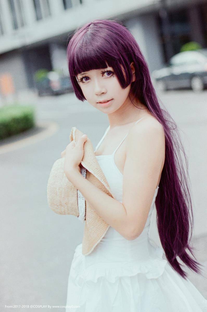 漫展白金x五更琉璃黑猫萝莉连衣裙唯美Cosplay图片(图2)