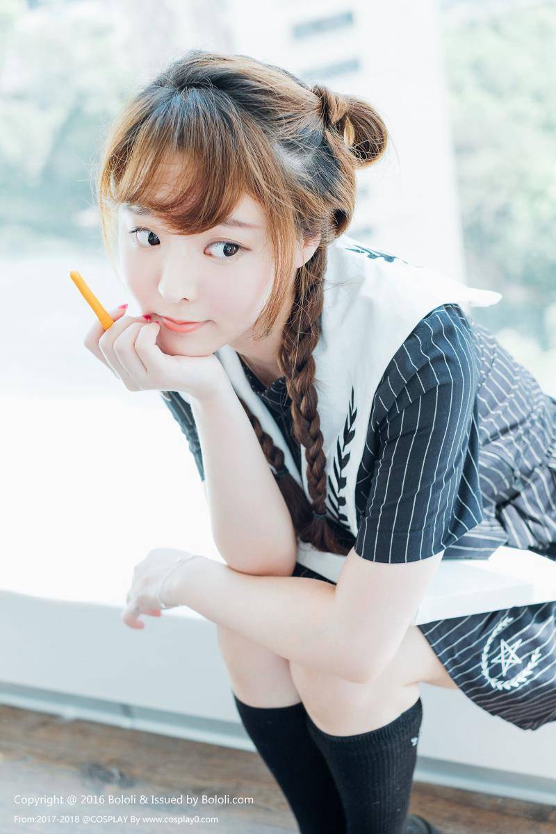 波萝社柳侑绮Coser七宝日常制服(图6)
