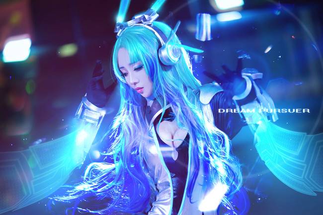 王者荣耀女英雄貂蝉逐梦之音Cosplay(图6)