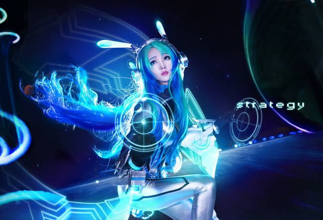 王者荣耀女英雄貂蝉逐梦之音Cosplay(图8)