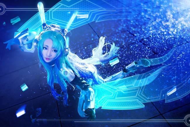 王者荣耀女英雄貂蝉逐梦之音Cosplay(图5)