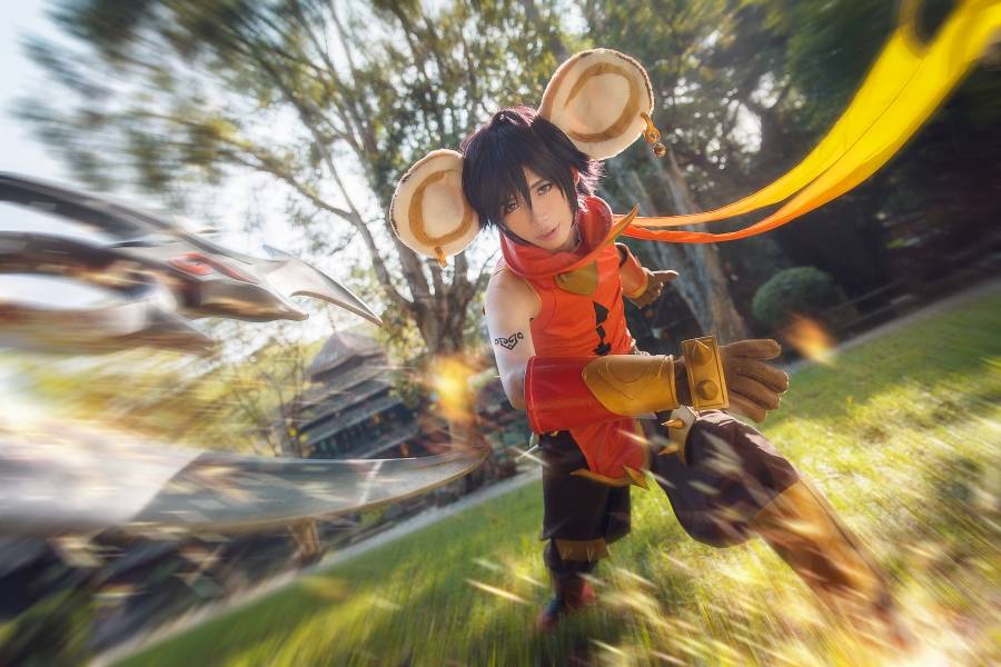 [Cos正片]王者荣耀女英雄李元芳神还原Cosplay(图4)