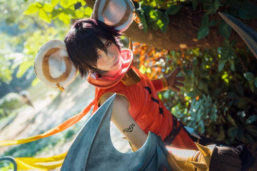 [Cos正片]王者荣耀女英雄李元芳神还原Cosplay(图6)