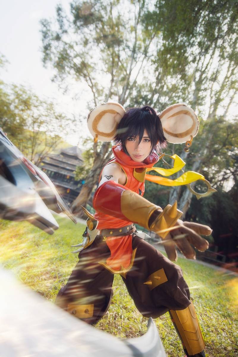 [Cos正片]王者荣耀女英雄李元芳神还原Cosplay(图10)