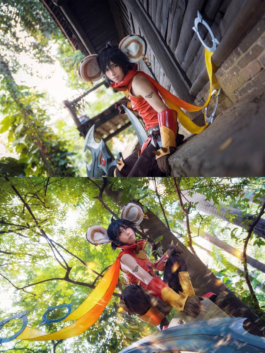 [Cos正片]王者荣耀女英雄李元芳神还原Cosplay(图9)