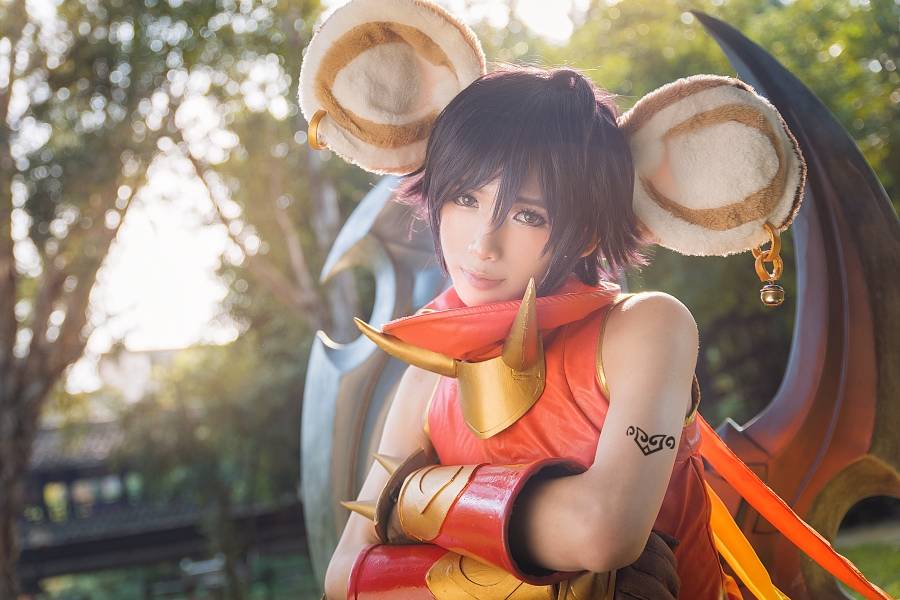 [Cos正片]王者荣耀女英雄李元芳神还原Cosplay(图3)