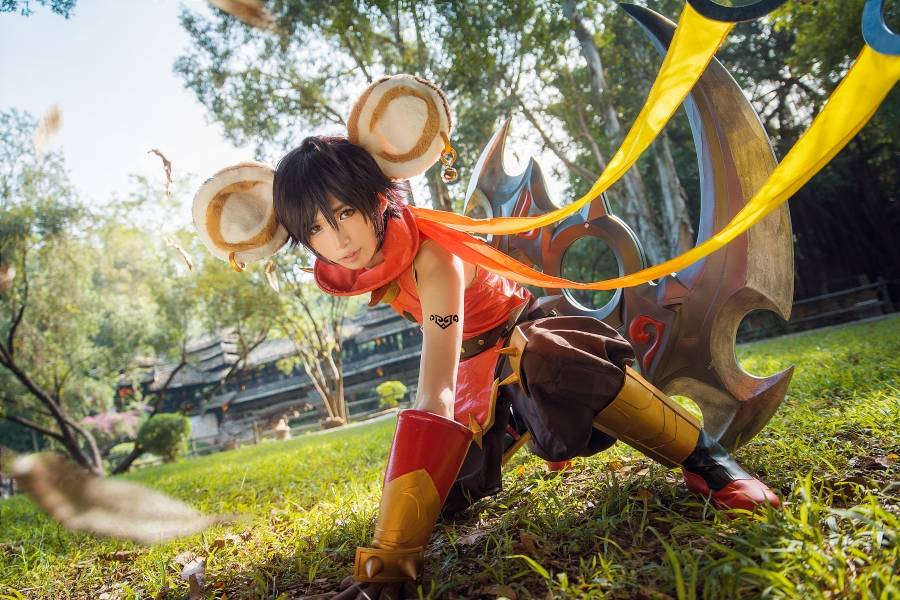 [Cos正片]王者荣耀女英雄李元芳神还原Cosplay(图2)