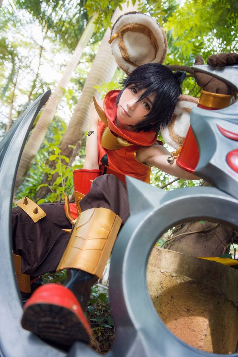 [Cos正片]王者荣耀女英雄李元芳神还原Cosplay(图11)