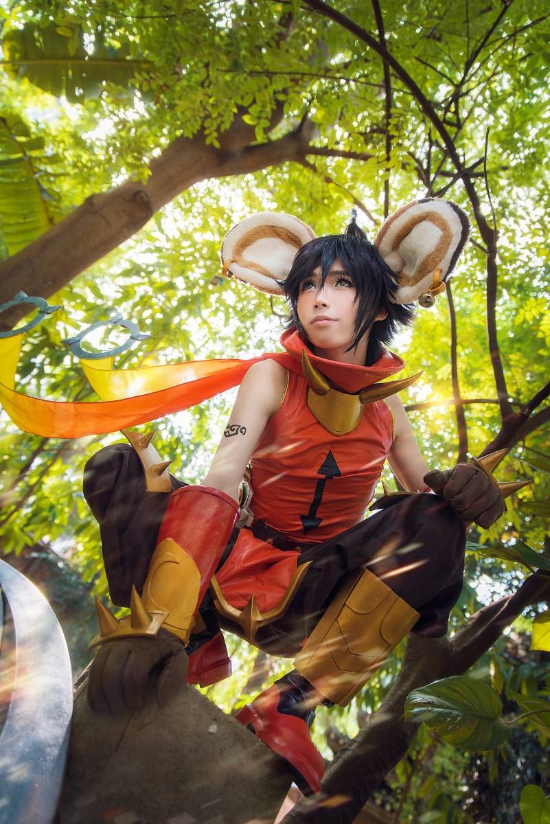 [Cos正片]王者荣耀女英雄李元芳神还原Cosplay(图12)