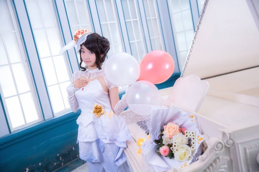 [COS正片]王者荣耀Cosplay萝莉小乔花嫁同人(图8)