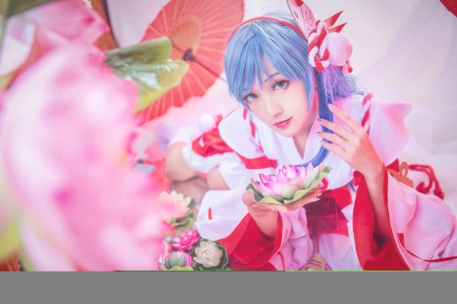 美古风美女Cosplay王者荣耀女英雄大乔(图2)