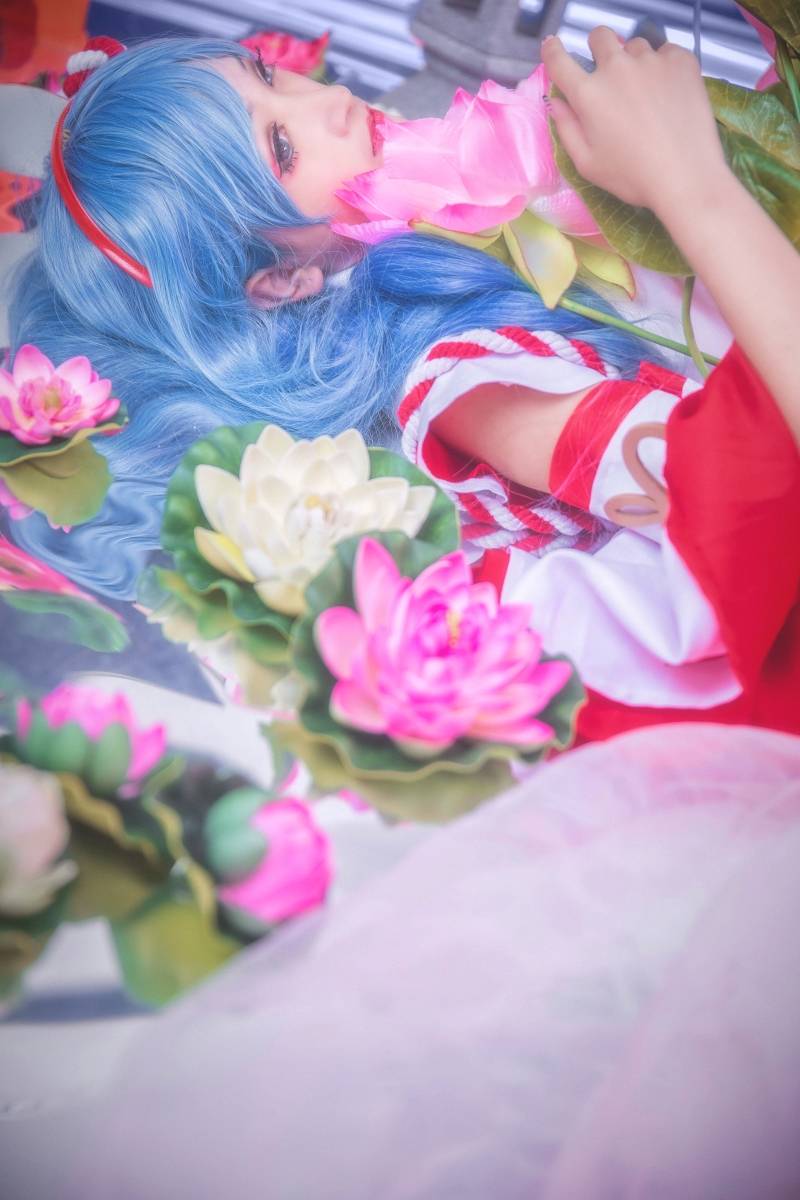 美古风美女Cosplay王者荣耀女英雄大乔(图5)