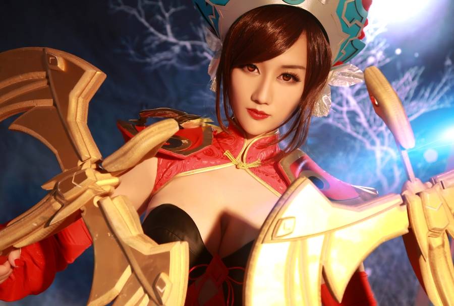 王者荣耀虞姬霸王别姬同人Cosplay美女古风(图5)
