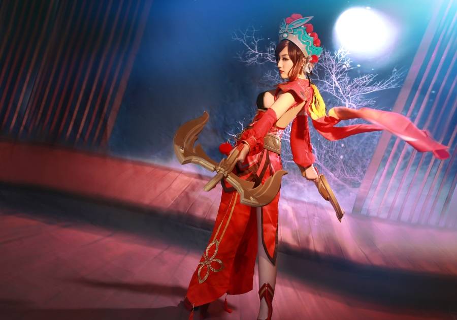 王者荣耀虞姬霸王别姬同人Cosplay美女古风(图6)