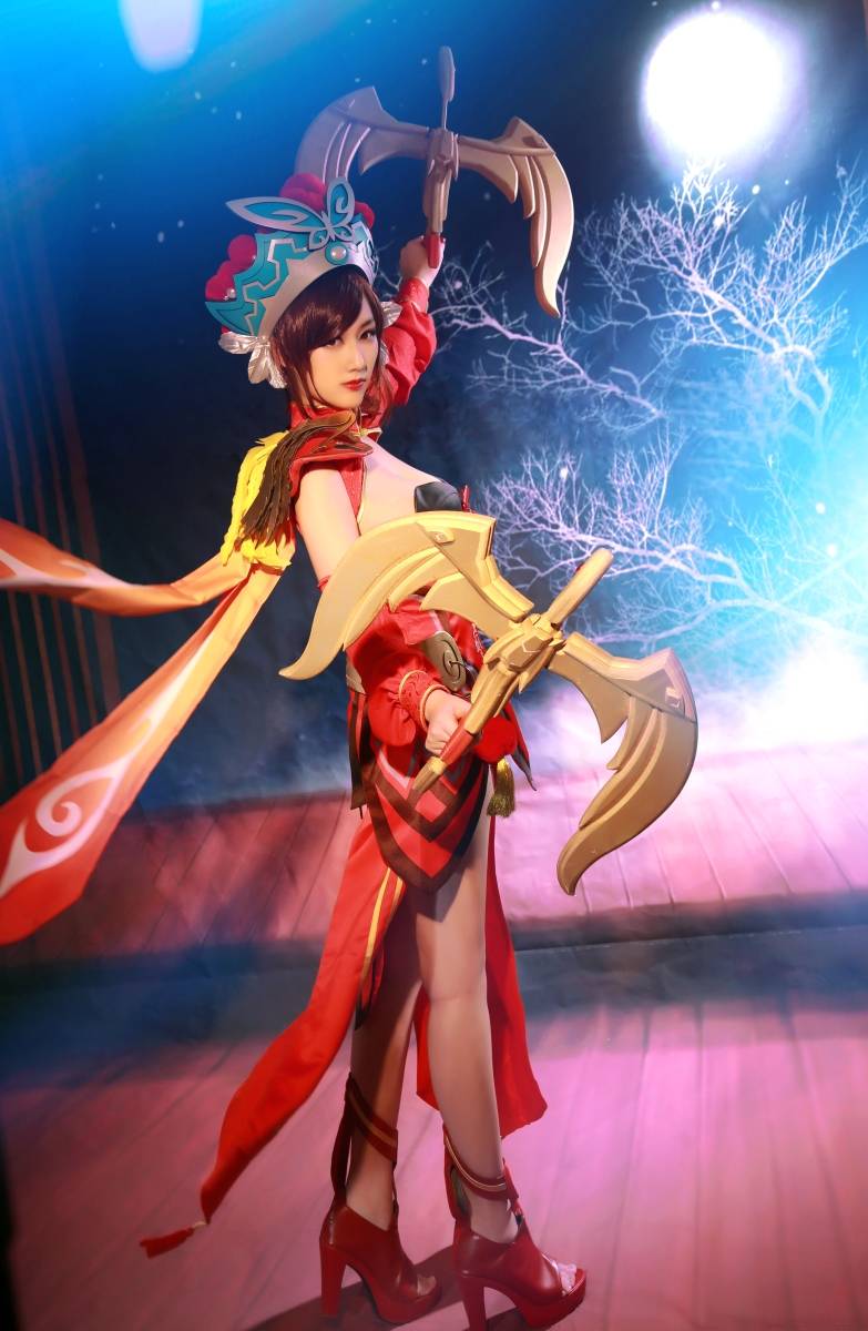 王者荣耀虞姬霸王别姬同人Cosplay美女古风(图2)