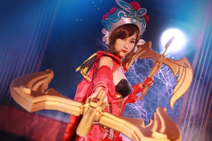 王者荣耀虞姬霸王别姬同人Cosplay美女古风(图4)