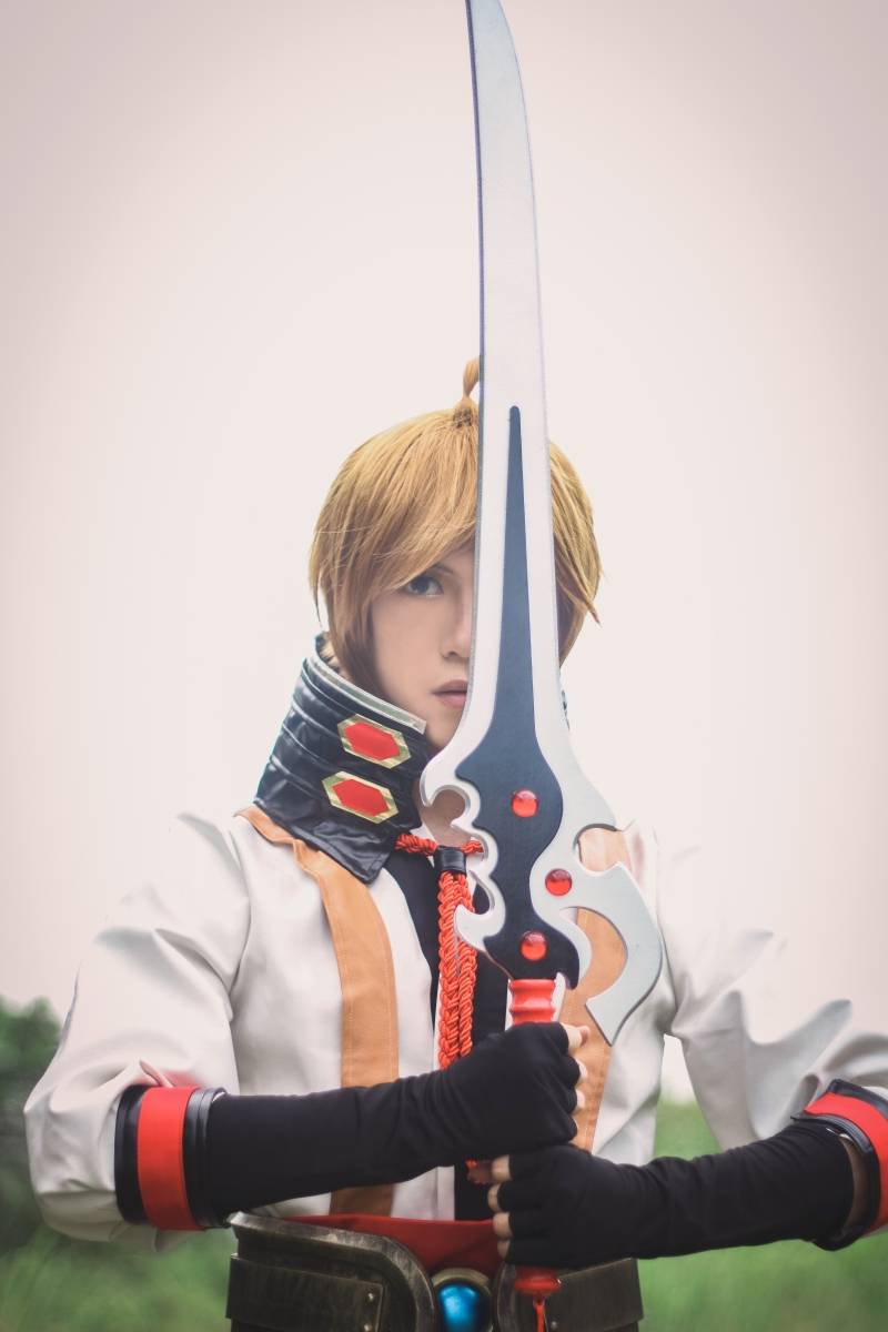 [COS正片]帅气小哥哥Cosplay王者荣耀李白同人(图3)