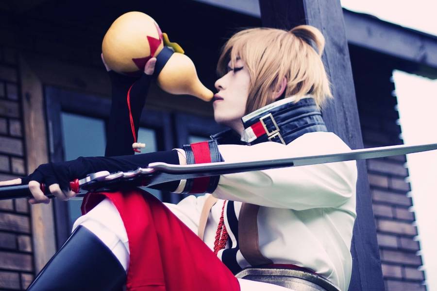 [COS正片]帅气小哥哥Cosplay王者荣耀李白同人(图8)