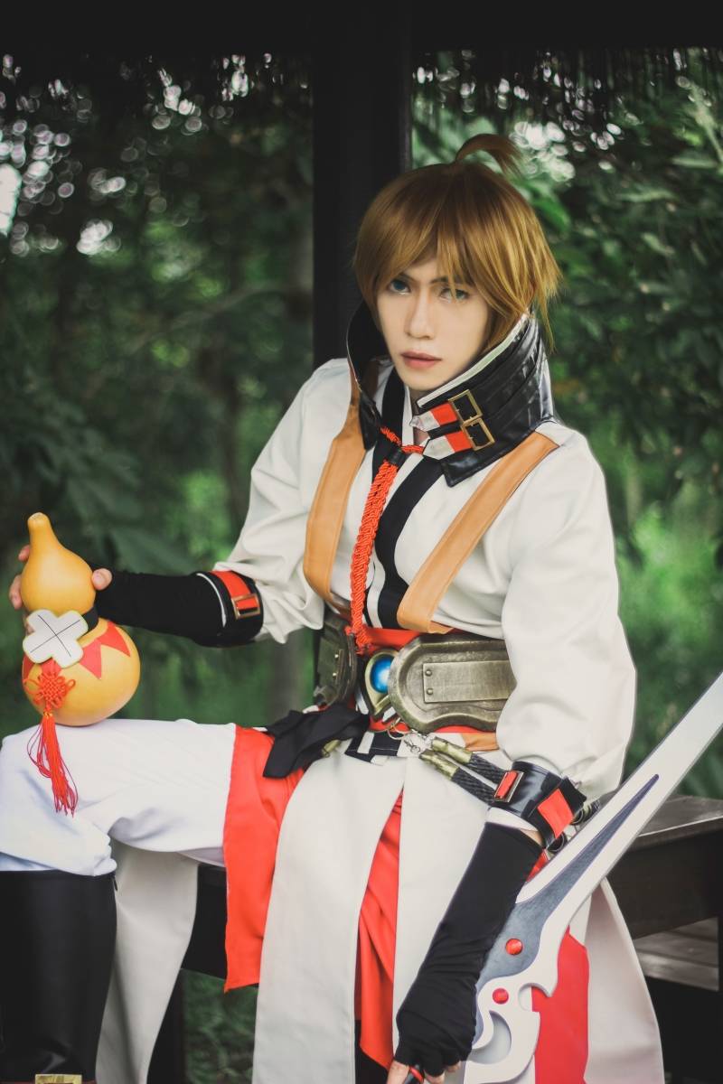 [COS正片]帅气小哥哥Cosplay王者荣耀李白同人(图5)