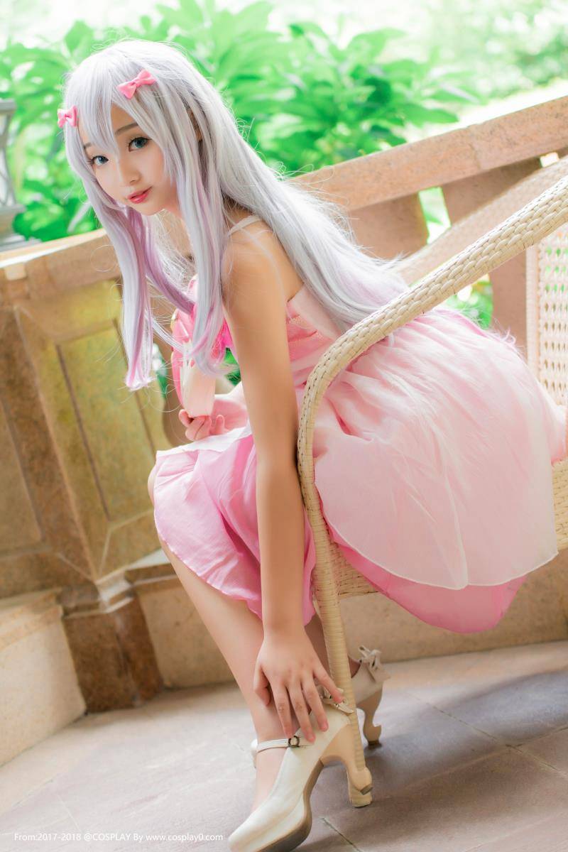 埃罗芒阿老师和泉纱雾萌妹子连衣裙Cosplay(图5)