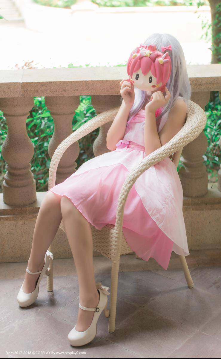 埃罗芒阿老师和泉纱雾萌妹子连衣裙Cosplay(图3)