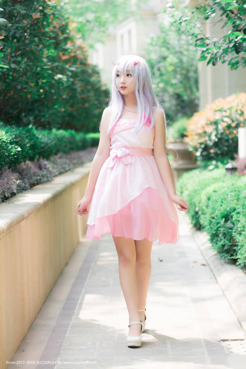 埃罗芒阿老师和泉纱雾萌妹子连衣裙Cosplay(图8)
