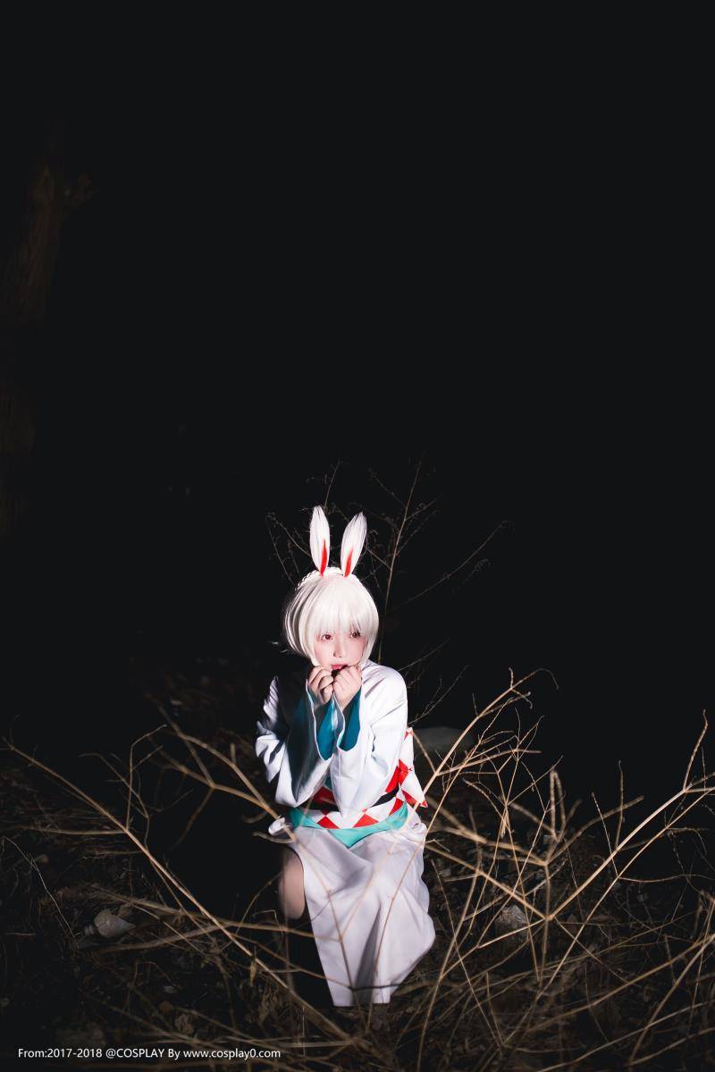 阴阳师萌萌哒式神山兔可爱萝莉和服Cosplay(图4)