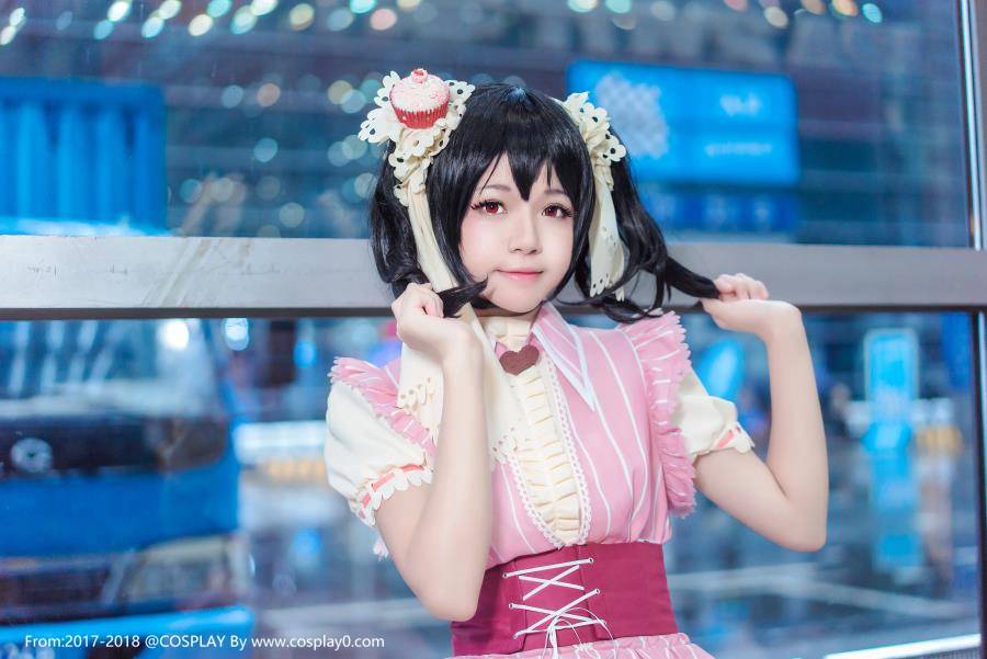 萌妹子桜桃喵双马尾萝莉Cosplay矢泽妮可本子(图7)