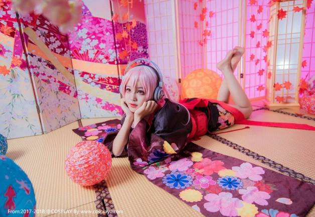 动漫美女少女超级索尼子无圣光和服Cosplay番号(图7)