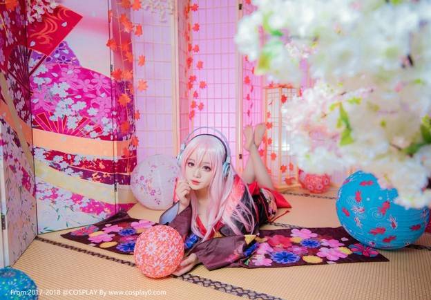 动漫美女少女超级索尼子无圣光和服Cosplay番号(图6)