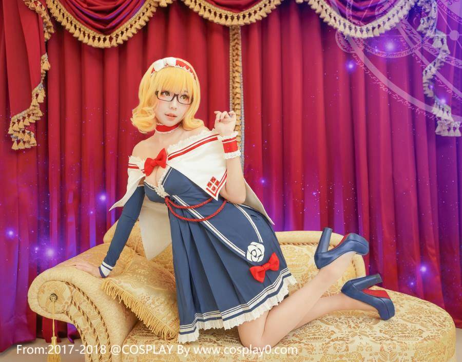 ElyEE子Cosplay爱丽丝·玛格特罗依德肉丝美腿美女写真(图6)