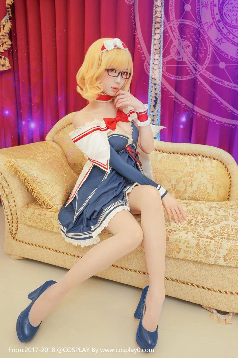 ElyEE子Cosplay爱丽丝·玛格特罗依德肉丝美腿美女写真(图2)